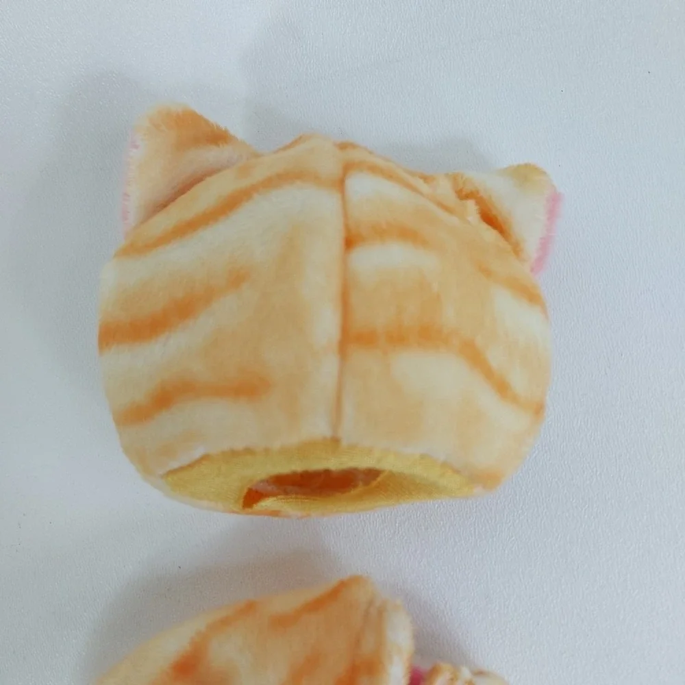 BARBIE‎ Cutie Reveal Orange Cat Fur Suit Furry Plush Costume